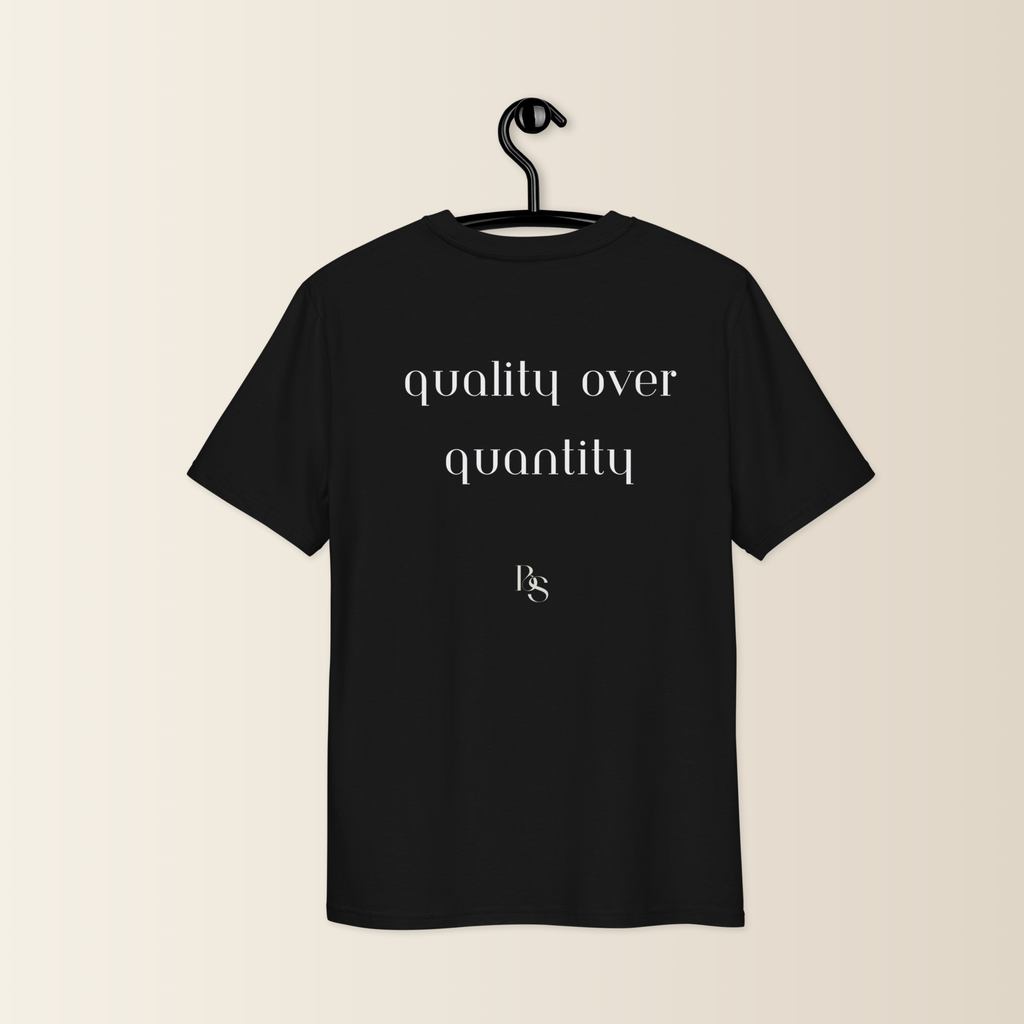 Quality Over Quantity - Black Saint Premium T-Shirt