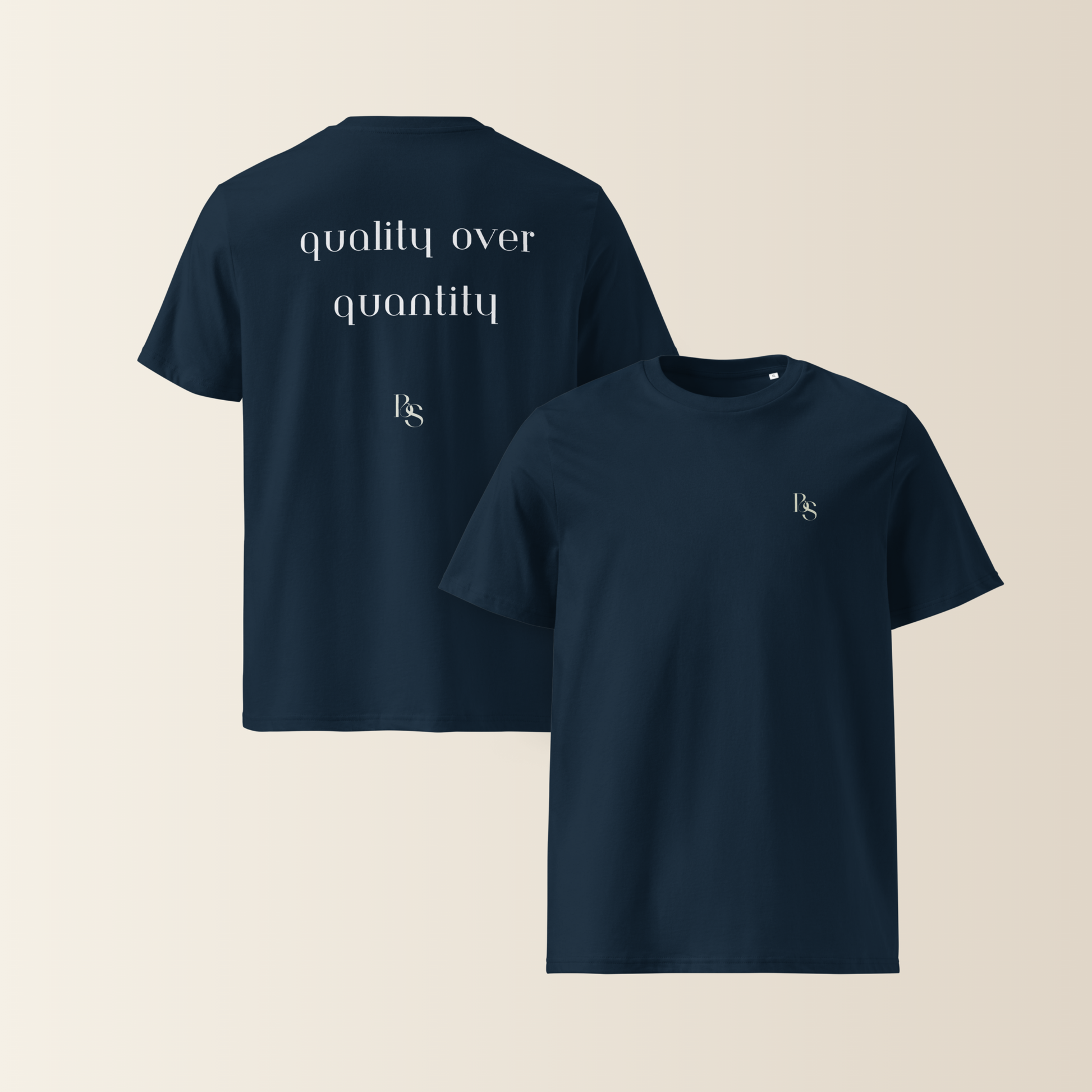 Quality Over Quantity - Black Saint Premium T-Shirt